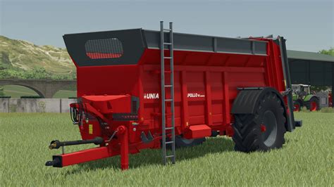 Thematic photo of Unia Apollo PREMIUM spreader at work in the field