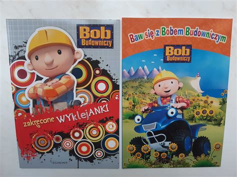 Książki i kolorowanki z Bobem Budowniczym