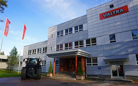 Zdjęcie satelitarne fabryki Valtra w Suolahti