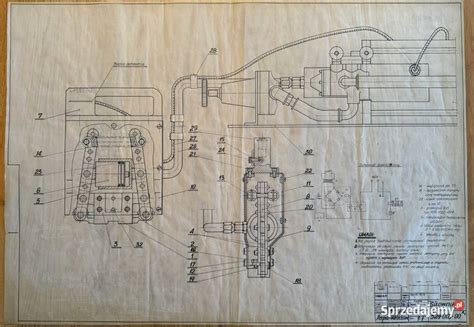schemat techniczny glebogryzarki Jansen TBF-220