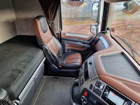 Interior view of a DAF XF95 Super Space Cab