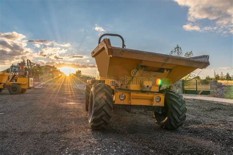 Thematic photo of a dump truck on a construction site or road in Lower Silesia