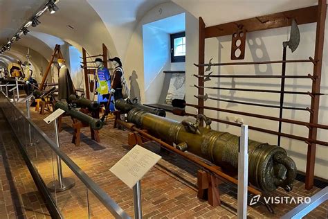 Ekspozycja historycznych pługów w muzeum Overum