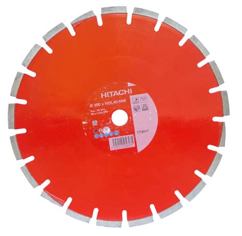 zdjęcie tarczy diamentowej Hitachi 773017