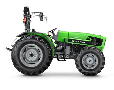 Infographic showing the features and specifications of the Deutz-Fahr 4E Series