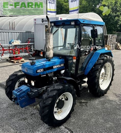 kolaż zdjęć używanych ciągników Zetor 5211, Same Explorer 60, Ford 4630, New Holland TN 55D