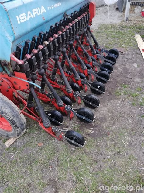 siewnik isaria 6000 w polu, schemat siewnika