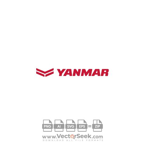 Logo Yanmar na tle pola