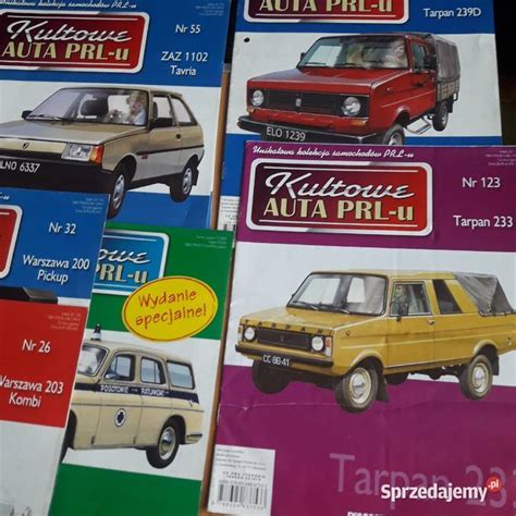 Zdjecie trzech modeli Skody z serii Kultowe Auta PRL