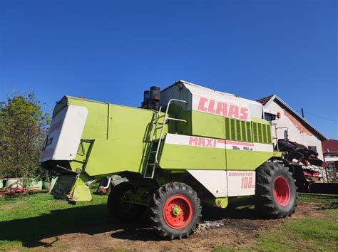 Kombajn Claas Super z 1945 roku w akcji