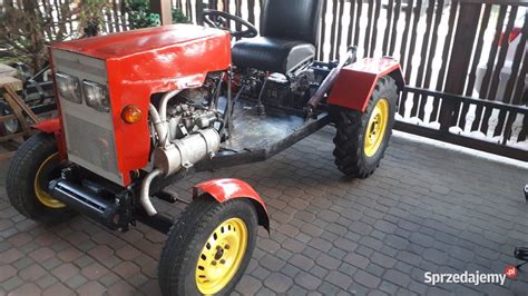 Zdjęcie traktorka SAM z silnikiem ES-15