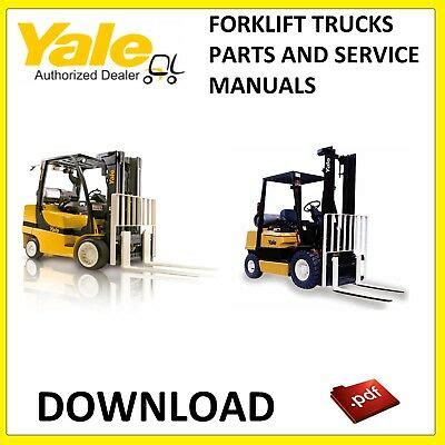 Thematic photo of a Yale forklift undergoing maintenance