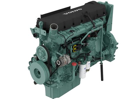 Schemat silnika Volvo Penta D16 używanego w ROPA Tiger