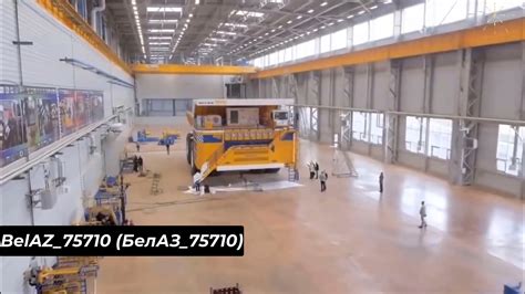Infografika przedstawiająca wymiary i pojemność BelAZ 75710 w porównaniu do innych obiektów