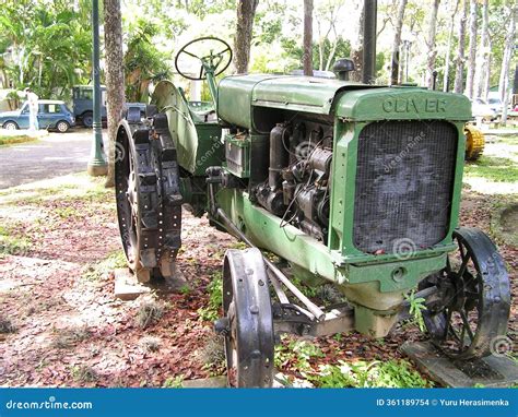 An example of a historical agricultural tractor