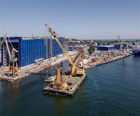 Nowy żuraw Terex Gottwald w porcie Szczecin