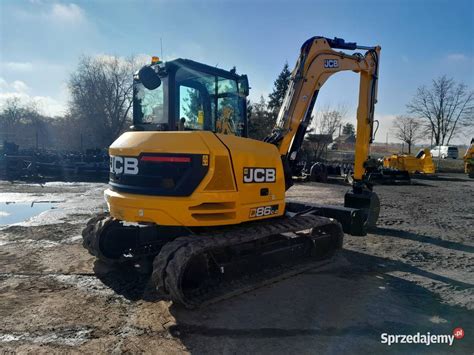 Koparka gąsienicowa JCB z szybkozłączem hydraulicznym