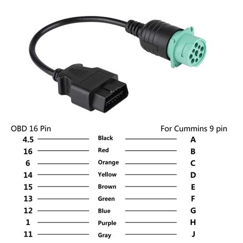 Infographic of DAF CF 85 diagnostic connector location and pinout