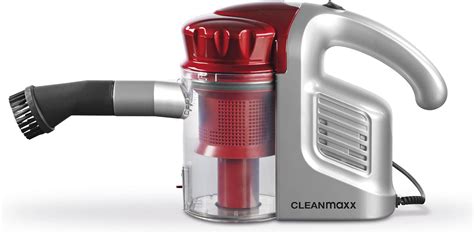 The Cleanmaxx 2w1 handheld vacuum cleaner, showcasing its dual functionality as a vacuum and mop in a modern home setting