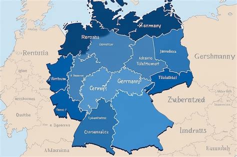 infografika przedstawiająca mapę Niemiec z zaznaczonymi głównymi ośrodkami logistycznymi i budowlanymi