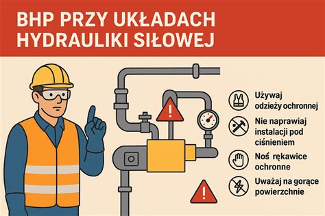 Zasady bezpieczeństwa podczas pracy z hydrauliką maszyn budowlanych
