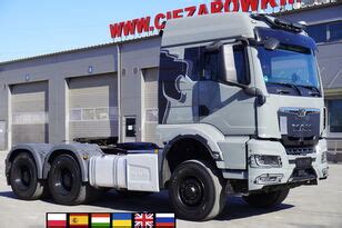 MAN TGS 33.510 6x6H BL SA ciągnik siodłowy w akcji