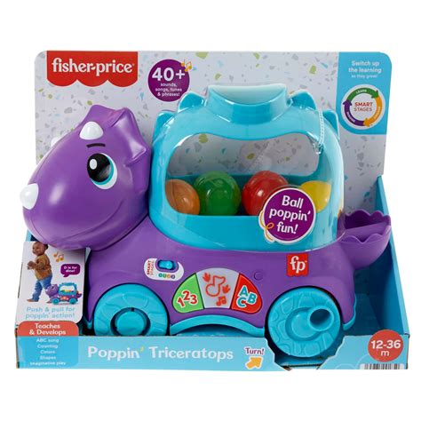 Zabawka chodzik-pchacz zbierający piłeczki Fisher-Price w akcji