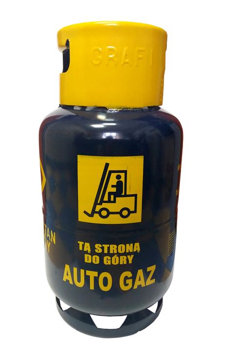 Butla syfonowa do wózka widłowego LPG