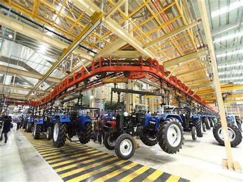 Thematic photo of Solis tractor manufacturing plant in India