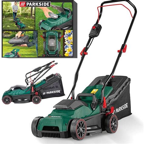 Zestawienie różnych modeli kosiarek Parkside dostępnych w ofercie sieci Lidl