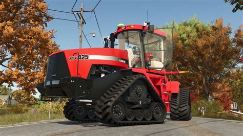 Case IH STX 450 Quadtrac podczas pracy na polu