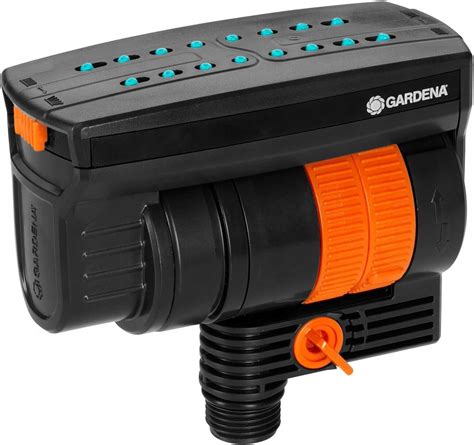 Schemat instalacji zraszacza turbinowego Gardena