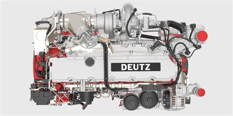 Infografika silnika DEUTZ 7,8 litra używanego w Serii 9