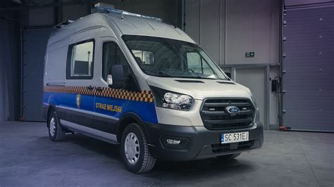Infografika przedstawiająca różne rodzaje zabudów na podwoziu Ford Transit
