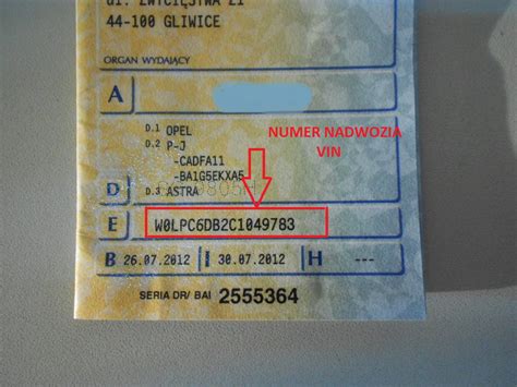 zdjęcie: numer VIN wybity na ramie pojazdu ciężarowego
