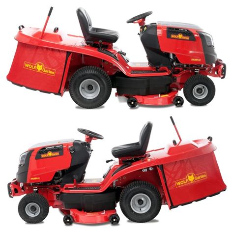 Traktor ogrodowy Wolf-Garten EXPERT 105.220 H w akcji