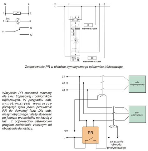 Schemat elektryczny ogólny z zaznaczeniem obwodu wentylatora
