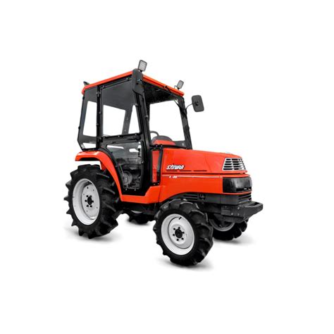 Thematyczne zdjęcie traktorka ogrodowego Kubota Saturn X20 w akcji