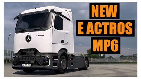 Infographic comparing Mercedes-Benz Actros generations (MP1 to MP6)