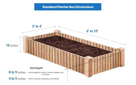 Infographic comparing weights and dimensions of different planter types