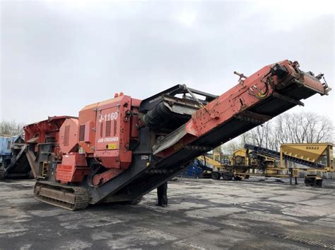 Zdjęcie kruszarki Terex Finlay J1160 w akcji