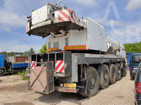 Schemat budowy dźwigu Terex Demag AC100