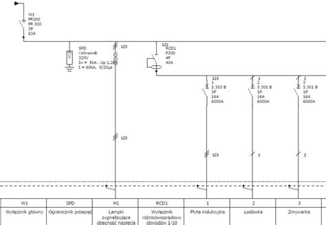 Schemat przedstawiający układ elektryczny świec żarowych w maszynach budowlanych