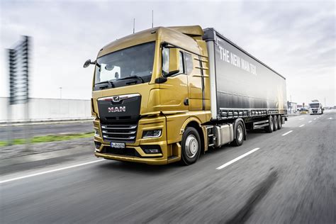 Thematic photo of a MAN TGX truck on a road
