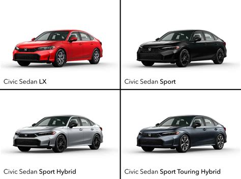 Comparison table of different Honda tiller models