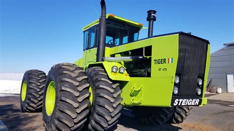 Ciągnik rolniczy Steiger Tiger w oryginalnym stanie