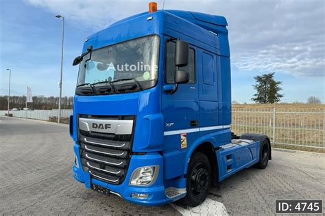 Ciągnik siodłowy DAF XF nowej generacji, podkreślający aerodynamiczną sylwetkę