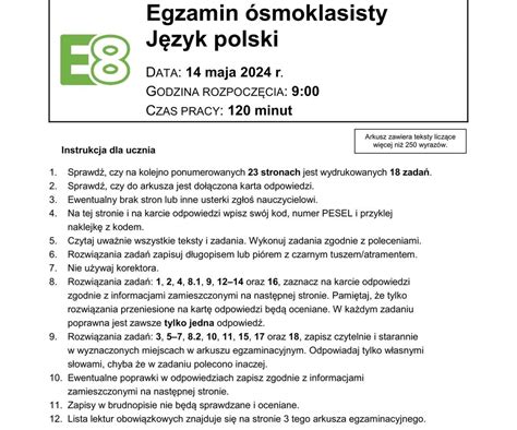 zdjęcie oficjalnego arkusza maturalnego CKE jako przykład dokumentu o wysokim stopniu zabezpieczeń