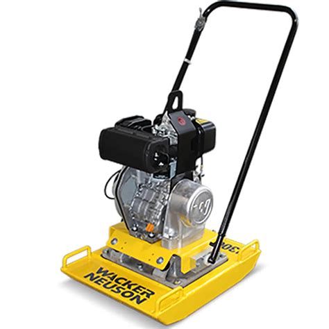Infographic showing different Wacker Neuson elastomer plates and compatible compactor models