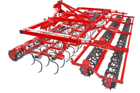 Thematic photo of various Unia agricultural machines in a field